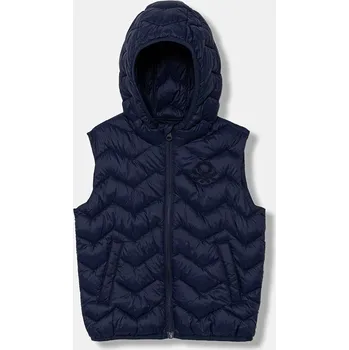Chlapecká vesta Dětská vesta United Colors of Benetton 2TWDGJ00G.P.Reprop.9BYA námořnická modř 59X, vel. 98