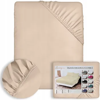 Prostěradlo Luxusní napínací Prostěradlo do domácnosti polyester 160 x 200 cm