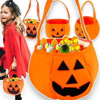 HALLOWEENSKÁ TAŠKA NA BONBÓNY PYTEL DÝNĚ TAŠKA