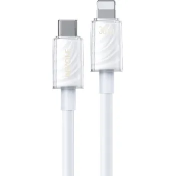 WEKOME WDC-73 nabíjecí a datový kabel - USB-C na Lightning - 1,2 m - bílý