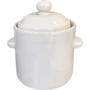 Dóza na potraviny Zelák selský hermetický, s víkem 1,8l, béžový