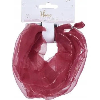 Vánoční dekorace Ozdoba na vánoční stromek LED diody skryté pod látkou 27