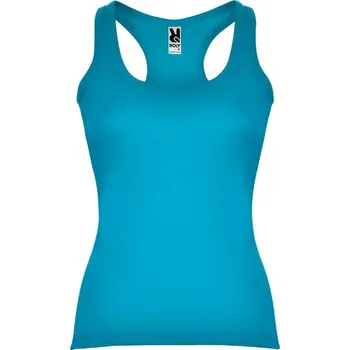 Dámské bavlněné tílko Carolina XL - tyrkysová