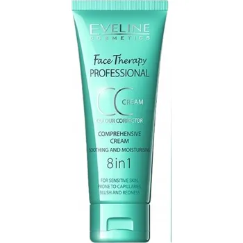 Pleťový krém CC Krém Eveline Cosmetics Face Therapy Professional 8v1 SPF 11-20 30 ml