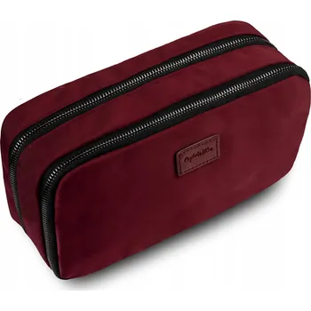 Kosmetická taška Cestovní kosmetická taška do koupelny bordó velká