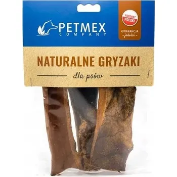 Pamlsek pro psa Petmex Jelení kůže přírodní žvýkací kost 15 cm 100 g