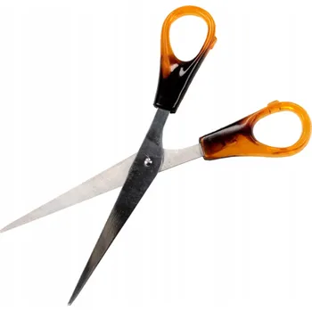 Kancelářské potřeby NŮŽKY NA PAPÍR Školní nůžky - 16 cm Jantarové GRAND