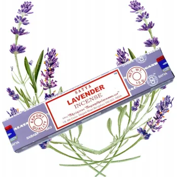 Vonná tyčinka PYLOVÉ VONNÉ TYČINKY SATYA NATURAL LAVENDER 15g PŘÍRODNÍ LEVANDULE