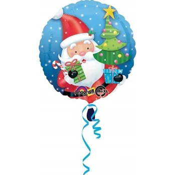 Balónek Fóliový balónek vánoční Hvězdička 43 cm