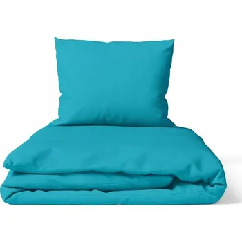 Povlečení Povlečení 140x200cm, 70x80cm, 140g/m2, 100% bavlna - barva: PETROLEJOVÁ