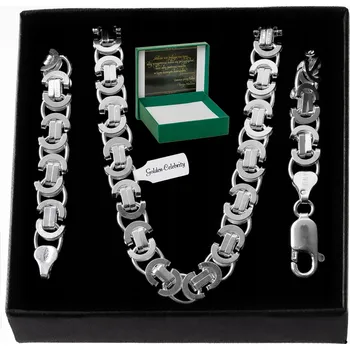 Řetízek KRÁLOVSKÝ ŘETÍZEK 55cm/7mm s GRAVÍROVÁNÍ 925+