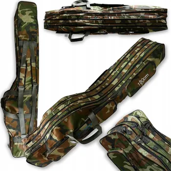 Pouzdro na prut OBAL NA PRUTY WĘDKARSKI 3 KOMORY PRUTY PŘÍSLUŠENSTVÍ