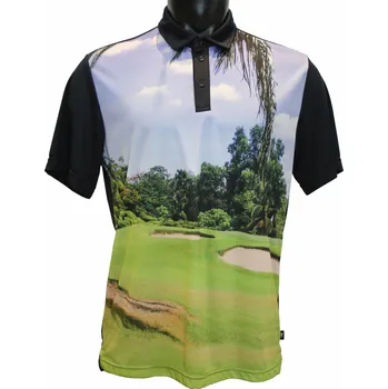 Pánské tričko Golfino Picture Navy 48 Polo košile