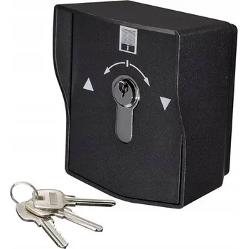 vypínač KS-3RW Kovový klíčový spínač pro rolety, n