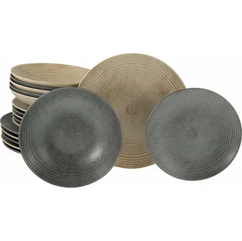 Talíř Creatable Sada nádobí Catania Mix (18dílná sada talířů)