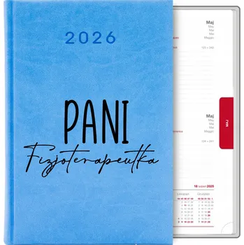 Kalendář Knižní kalendář 2026 A5 modrý
