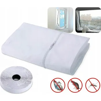 Příslušenství pro vzduchotechniku Těsnění okna pro mobilní klimatizaci na balkonové dveře, 4 m