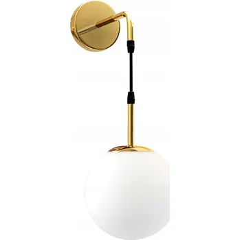 ZÁVĚSNÉ STROPNÍ SVÍTIDLO SKLENĚNÉ ZLATÉ GLAMOUR GOLD