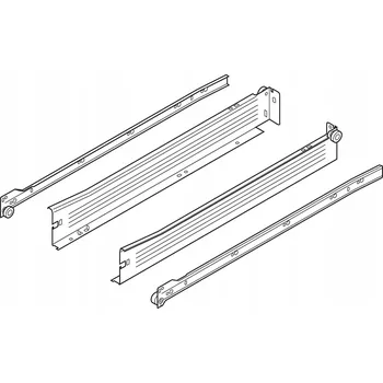 Nábytkové kování BLUM 320N4000C15 šuplík METABOX částečný výsuv, NL=400mm V=54mm, krémová