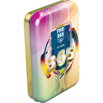Sběratelská karetní hra Panini 2025 FIFA 365 Adrenalyn XL Tin Box