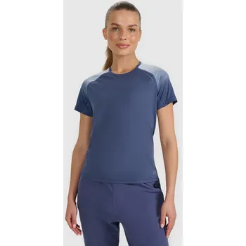 Dámské tričko Tréninkové tričko s krátkým rukávem 4F XL modré