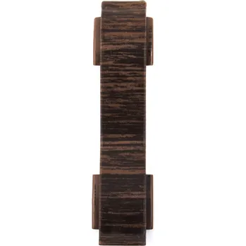 Podlahová lišta Spojka k soklové liště 62mm PVC WENGE