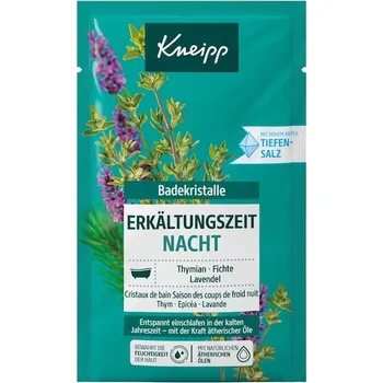 Koupelová kosmetika Kneipp Prisada-do-koupele Bath-crystalsChladné období v noci 60 g (550,00 Kč / 1 kg)