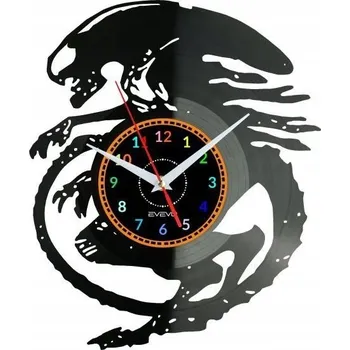 Hodiny Návštěvník z Kosmu Nástěnné Hodiny Vinylová Deska Moderní Dekorativní