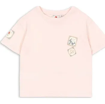 Dětské bavlněné tričko Konges Sløjd RHW X KS LETTRE TEE OCS růžová barva, s potiskem, Rosie Huntington Whiteley KS103612 03X, vel. 104