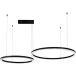 Immax NEO 07216L - LED Stmívatelný lustr FINO 93W/230V 60/80cm černá Tuya+DO