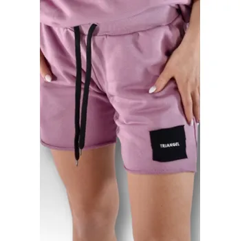 Dámské kraťasy Triangel Kraťasy dámské Lila Barva: Šeříková, Velikost: S