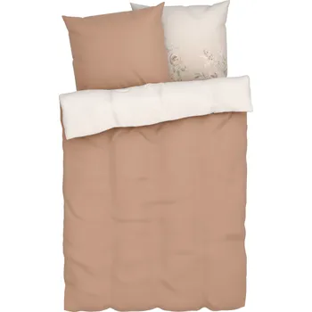 Povlečení LIVARNO home Saténové ložní povlečení, 240 x 260 cm, 70 x 90 cm (světle růžová)