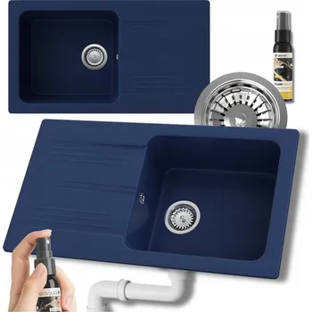 Granitový dřez Jednokomorový granitový dřez Granitan Ada