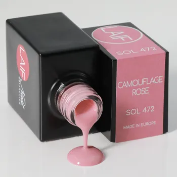 Umělé nehty Laif Gel lak růžový SOL - 472 Camouflage Rose 10ml