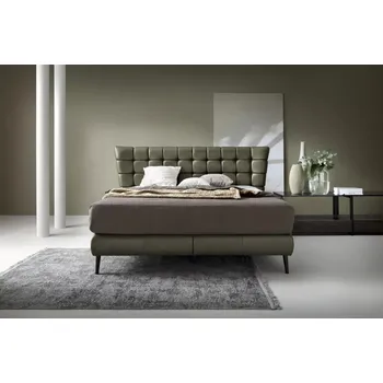 Postel Kožená postel Inferno 180x200