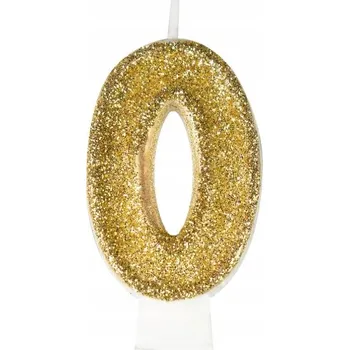 Svíčka Svíčka 0% eko-glitr