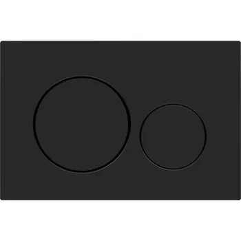 Splachovací tlačítko Splachovací tlačítko pro WC AquaUno DUO černé