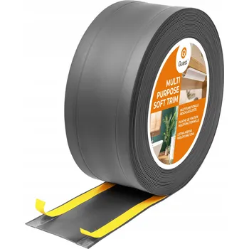 Podlahová lišta PVC lišta Questprofile 1 x 95, délka 1000 cm, grafit