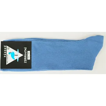 Pánská móda UNI Pánské bavlněné zdravotní ponožky Velikost: 43 - 46, Barva: modrá jeans