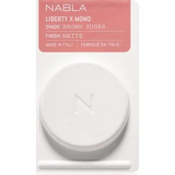 Oční stíny NABLA Cosmetics Liberty X Mono oční stíny odstín Brown Sugar 1.3 g