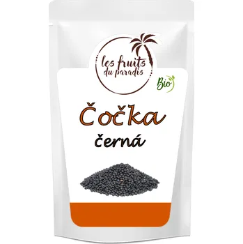 Luštěnina Čočka černá BIO 1 kg Les Fruits du Paradis