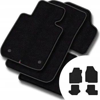 autokoberec Velurové autokoberce Motos 4 ks