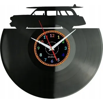 Hodiny Nástěnné hodiny Evevo černé 30 cm