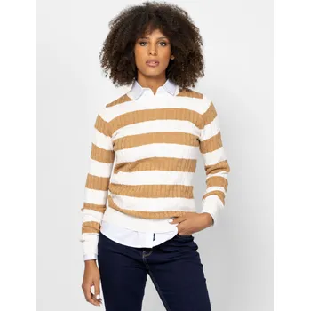 Dámský svetr HAFELW25 beige XS