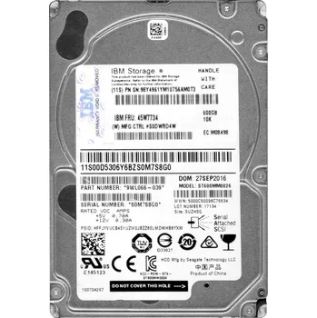 Interní pevný disk Disk IBM 45W7734 600GB 10K 6G SAS 2.5'' 98Y3369