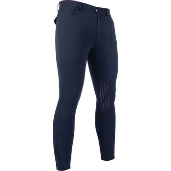 Vybavení pro jezdce HKM Rajtky James HKM, s gripem na kolenou, pánské, deep blue 44