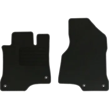 autokoberec Velurové autokoberce s upevněním v sadě Edecor