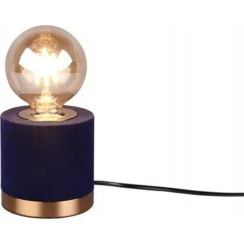 Lampička Stolní lampa JUDY modrá, moderní design, E27 40W, RL