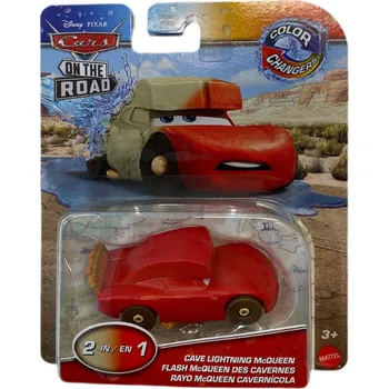 auto na autodráhu Disney Cars Color Changer Cave Lightning McQueen