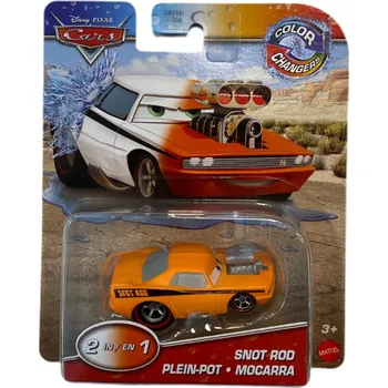 auto na autodráhu Disney Cars Color Changer Snot Rod